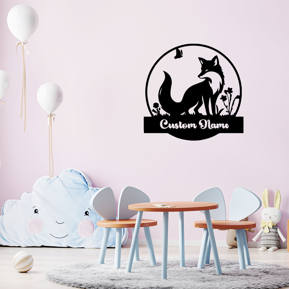 Home Decor Wall Stickers - Adesivo de vinil personalizável com nome