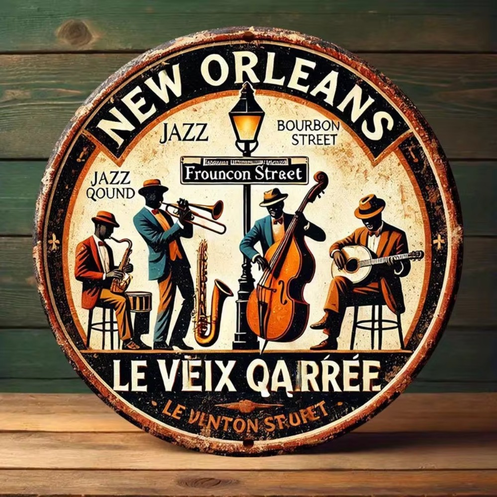 Home Decor New Orleans - Sinal plano 2D 