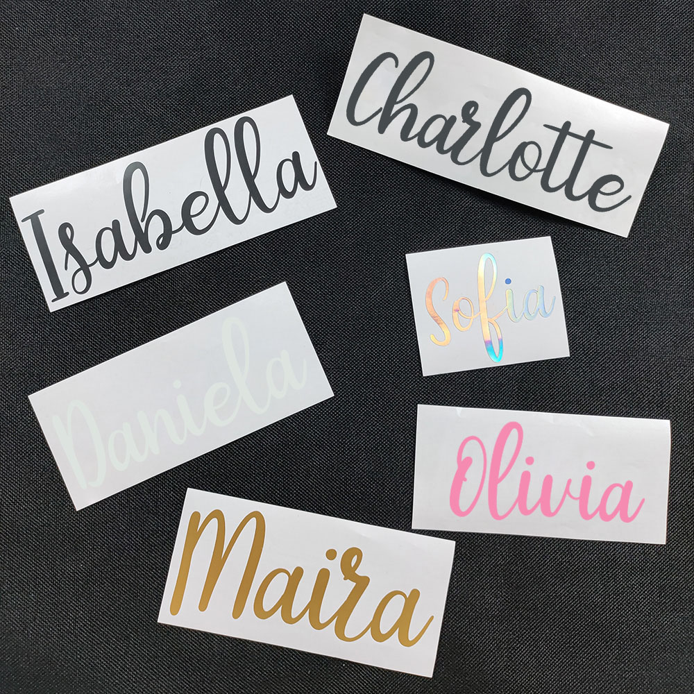 Home Decor Wall Stickers - 1pc nome personalizável adesivo removível para