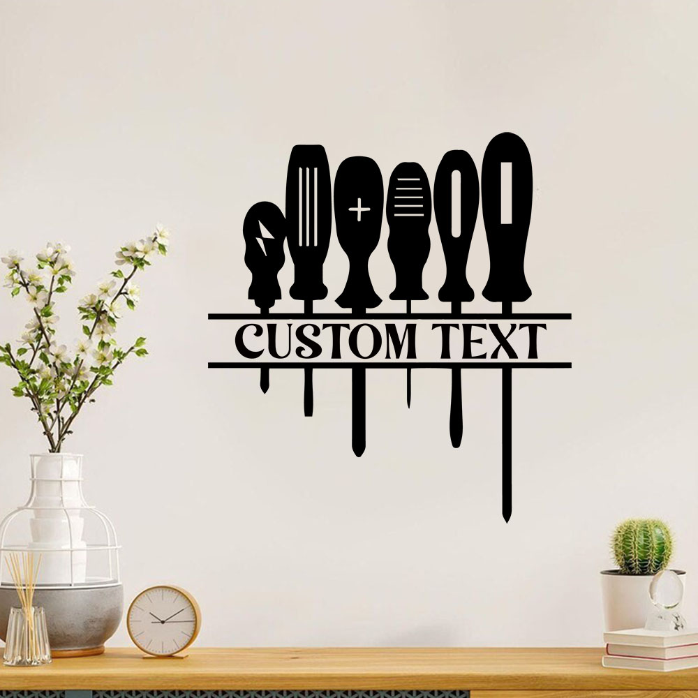 Home Decor Wall Stickers - 1PC Ferramentas de Reparo Criativas com