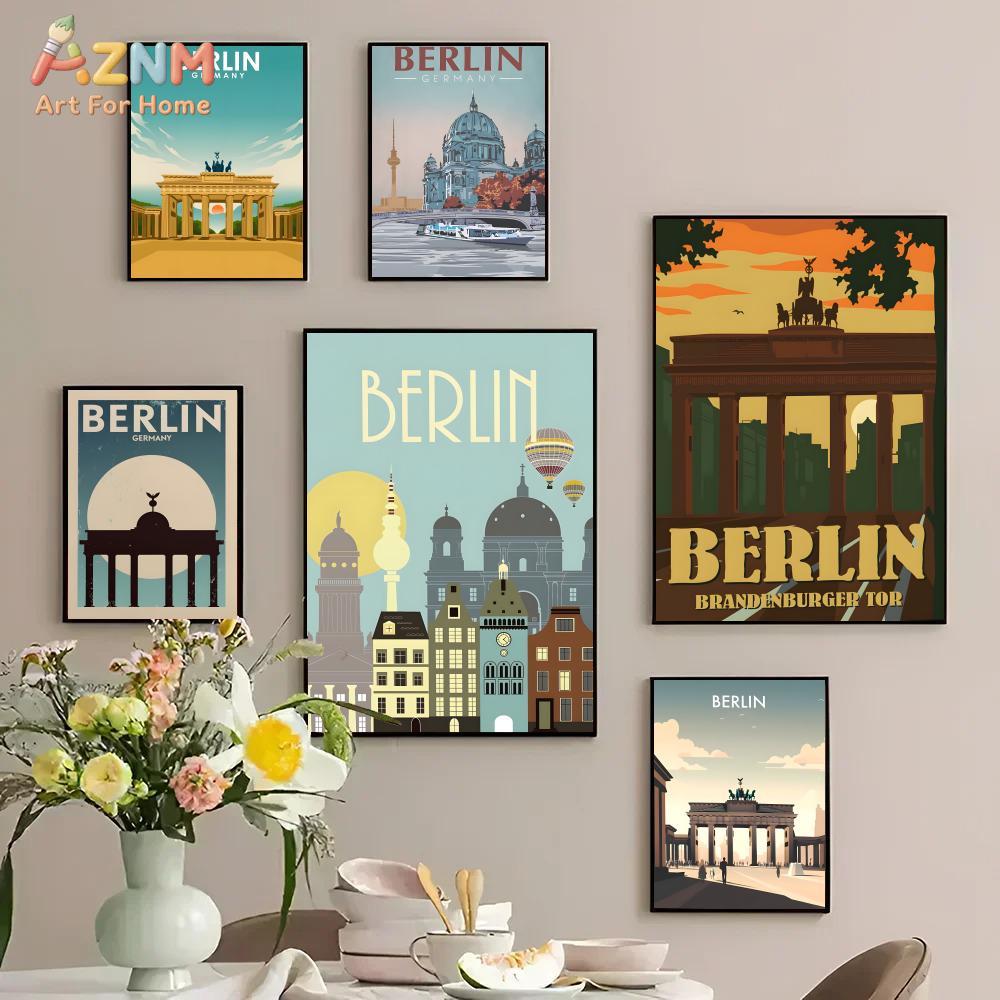 Germany Home Decor - AZNM Berlin Alemanha Arte de parede