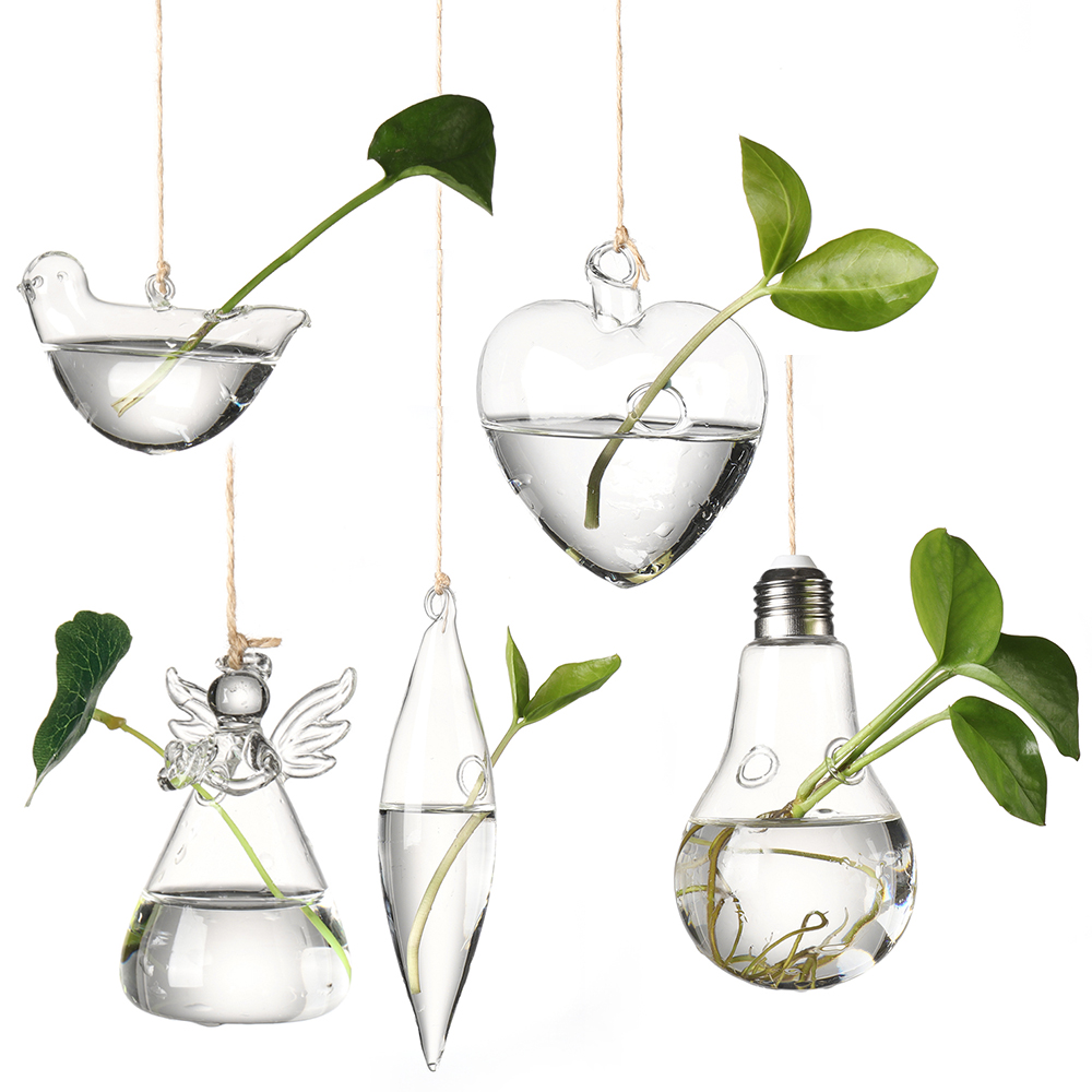 Terrarium Glass Bottle - Criativo Pendurado Vaso De Vidro, Hidroponia