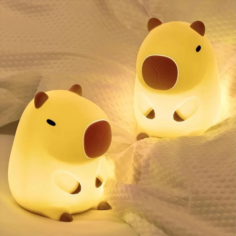 Home Decor On Sale - Luminária Noturna de Capivara Fofa em