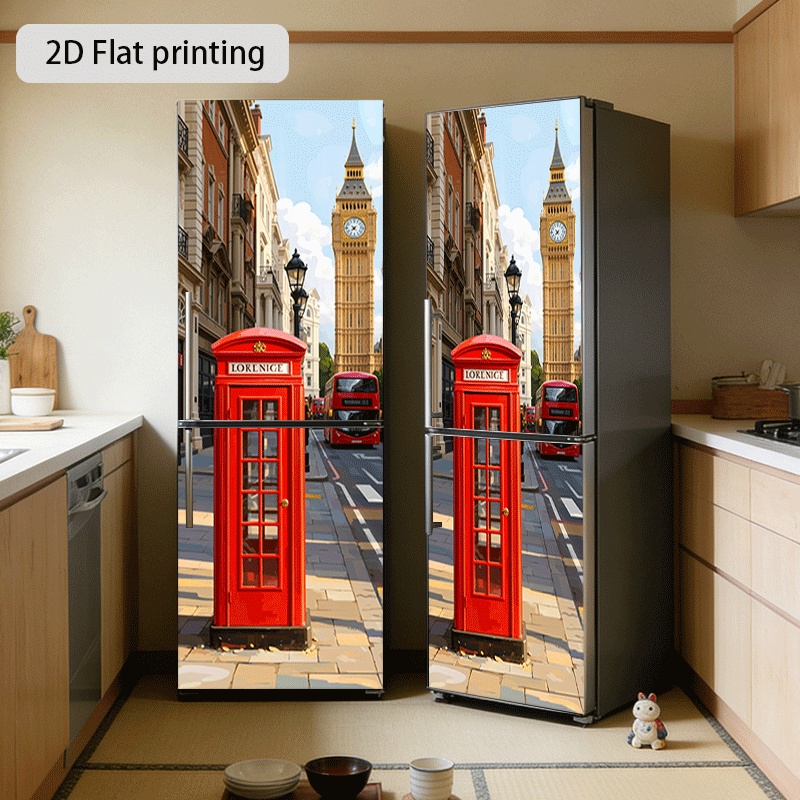 Home Decor London - Papel de Parede Autoadesivo [23.62×70.87 polegadas]