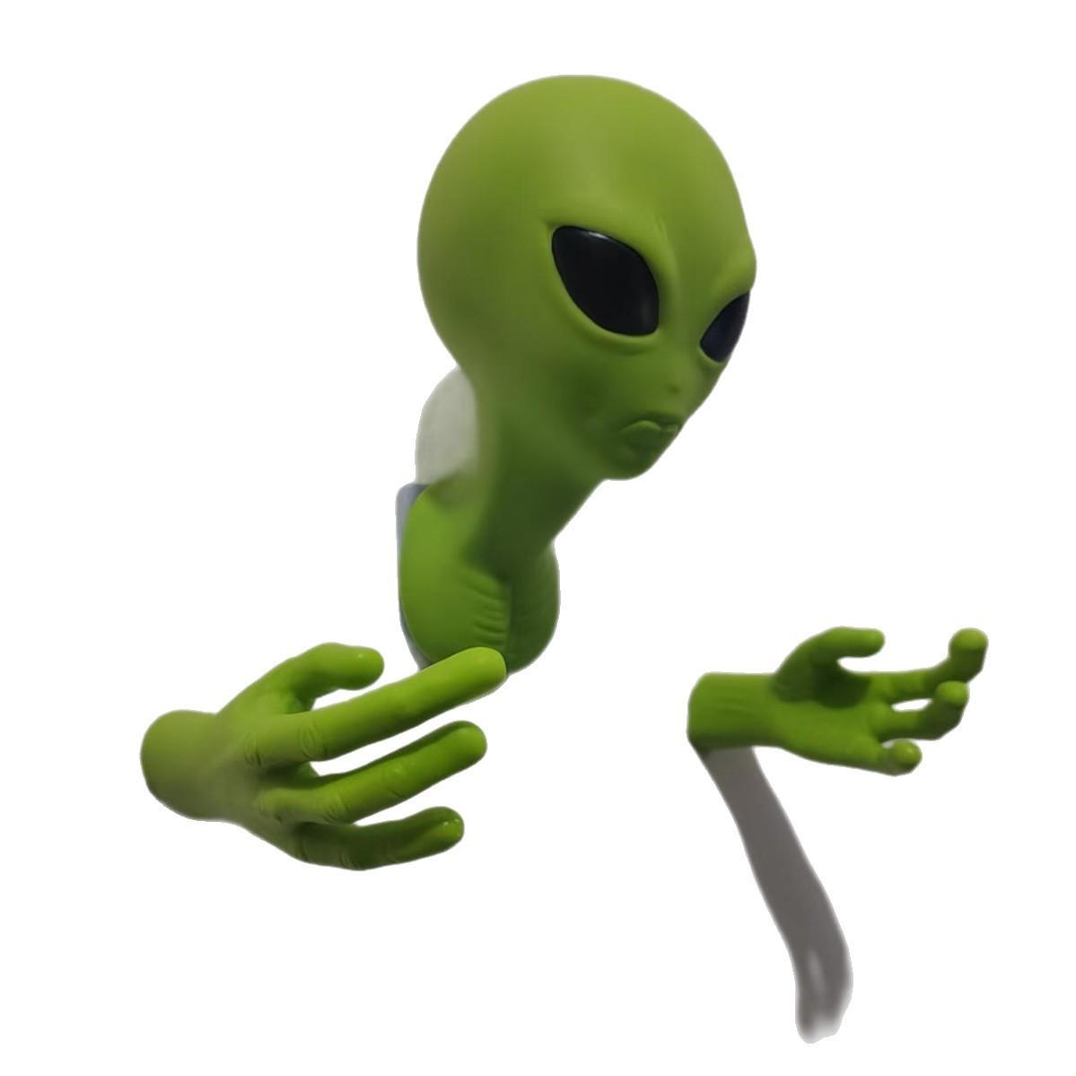 Home Decor Etsy - 1 Pingente Alienígena Verde, Escultura Alienígena