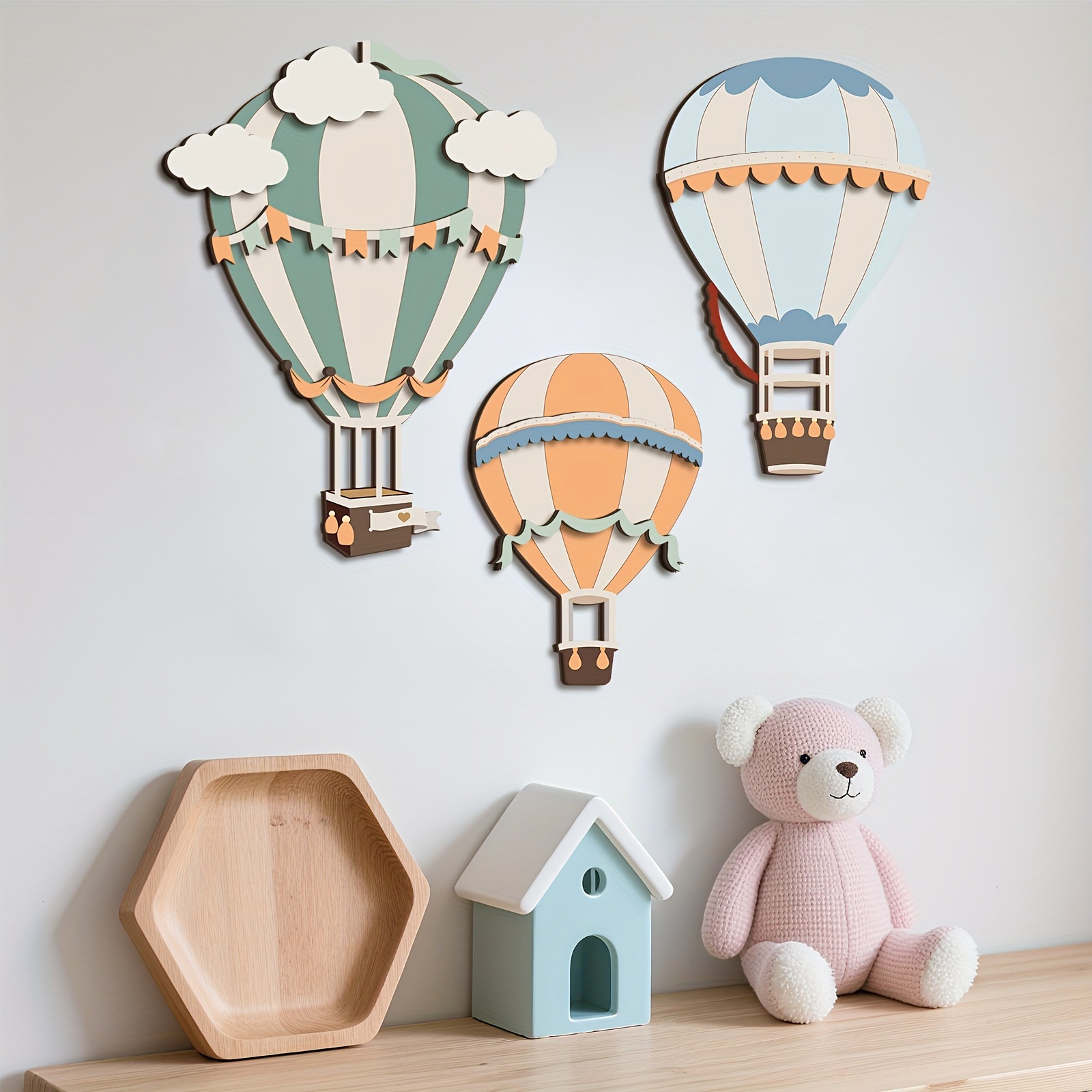 Home Decor Etsy - Conjunto de Decoração de Parede em
