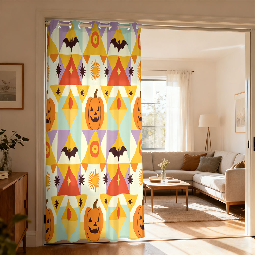 Home Decor Curtain - 1 peça de cortina de laço