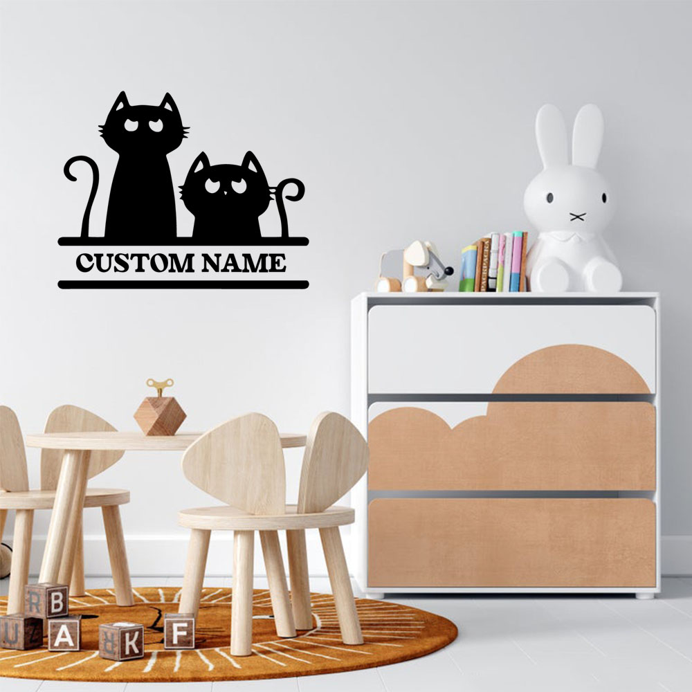 Home Decor Cat - Papel de Parede Adesivo de Vinil