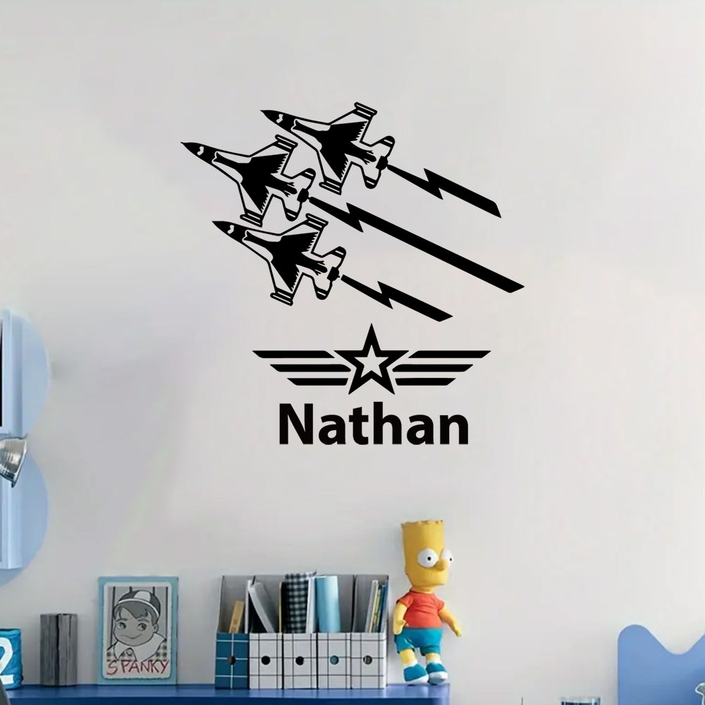 Home Decor Wall Stickers - Adesivos de parede com texto personalizado,