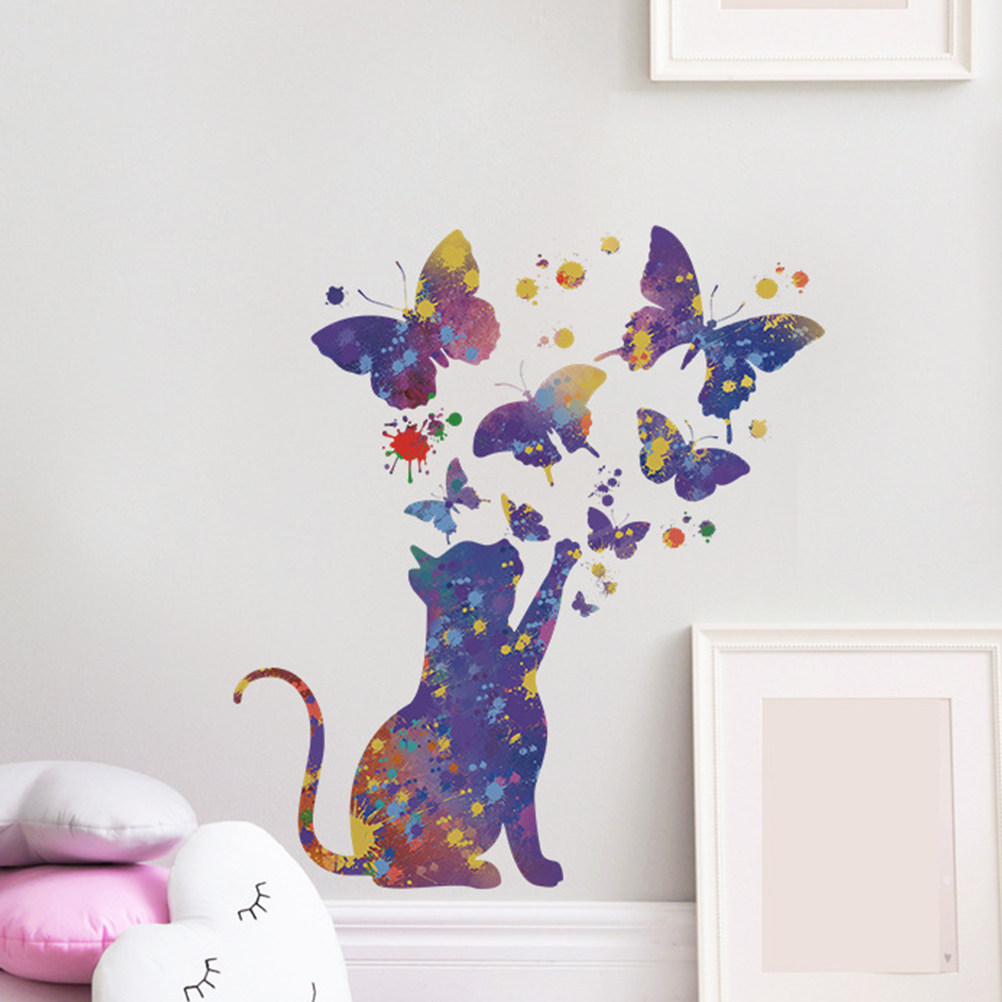 2 Folhas de Adesivos de Parede - Home Decor Cat avaliação e preço