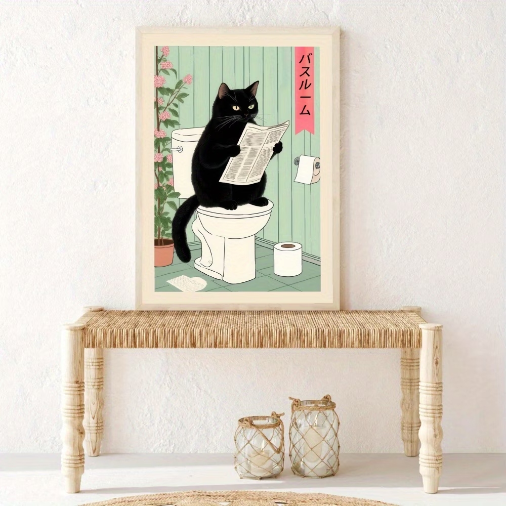 Arte de parede moderna e retrô - Home Decor Cat avaliação e preço