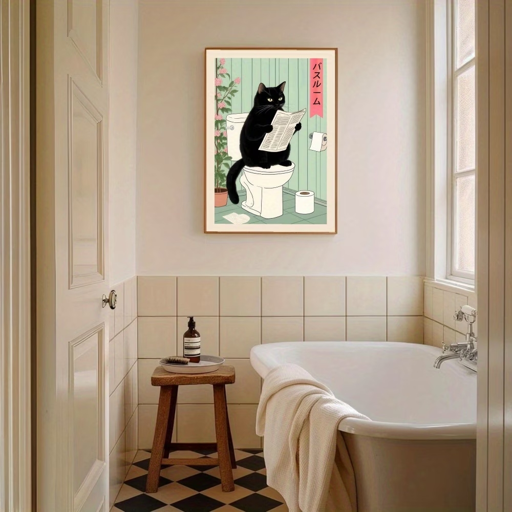 Arte de parede moderna e retrô - Home Decor Cat avaliação e preço