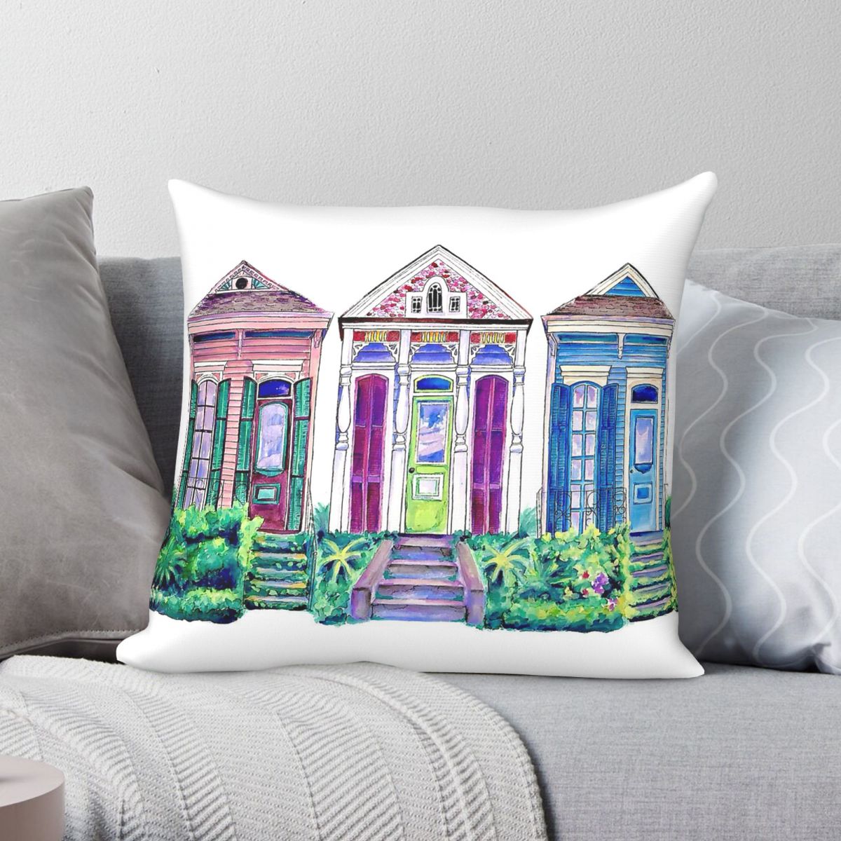 Capa de Almofada Quadrada New  - Home Decor New Orleans avaliação e preço