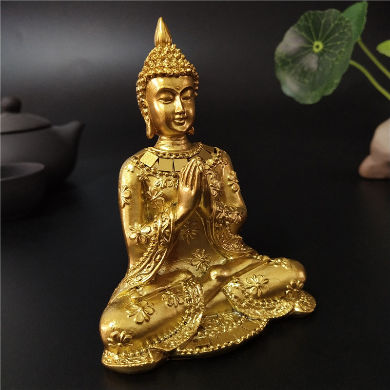 Estátua de buda dourada tailân - Home Decor On Sale avaliação e preço