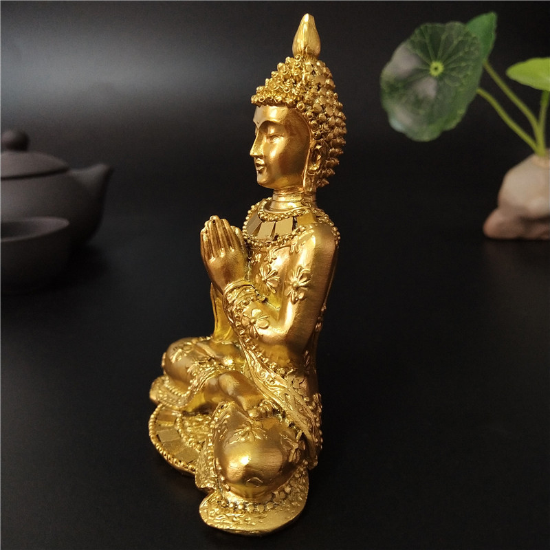 Estátua de buda dourada tailân - Home Decor On Sale avaliação e preço