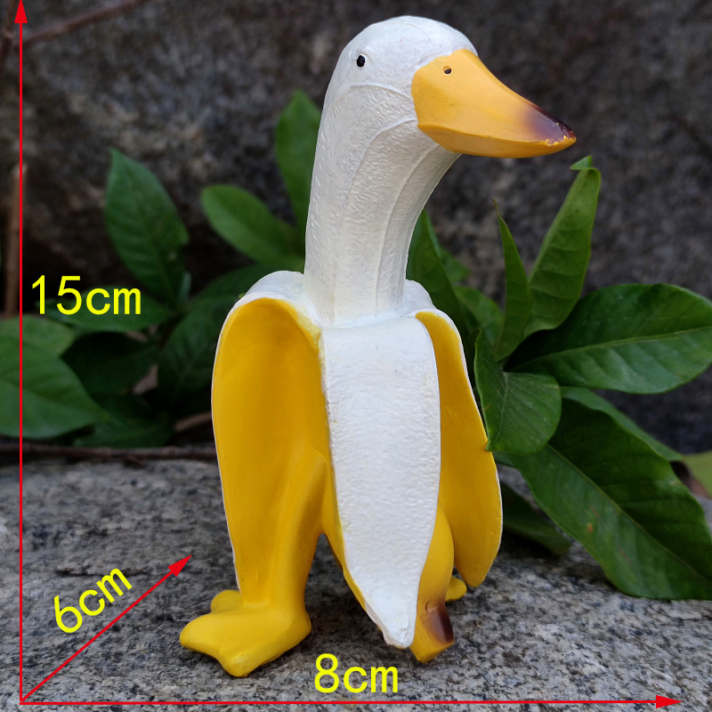 Banana pato criativo decoração - Home Decor On Sale avaliação e preço
