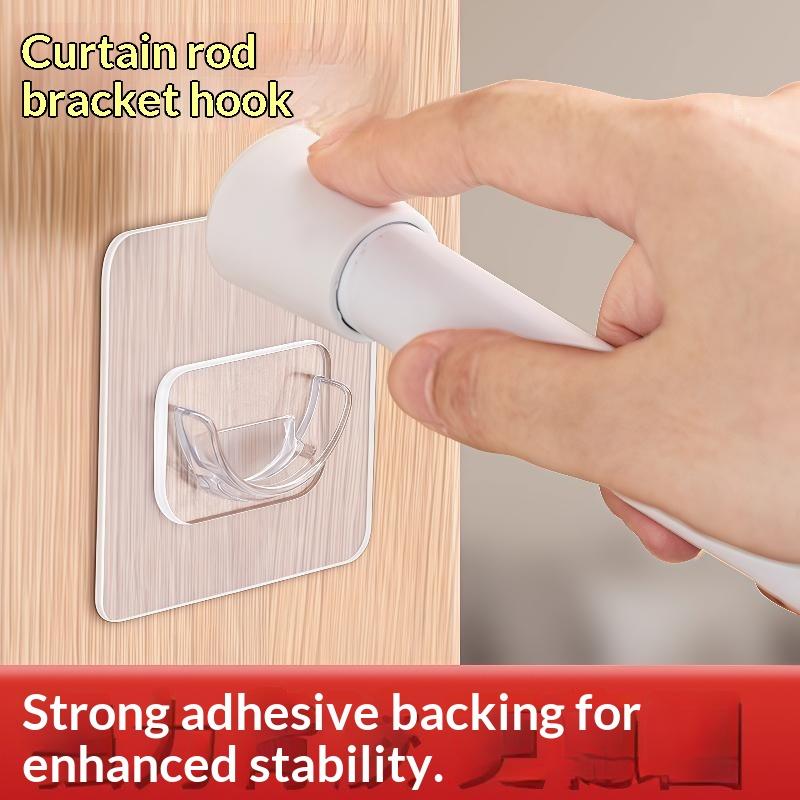 Suportes Transparentes Autoade - Home Decor Curtain avaliação e preço