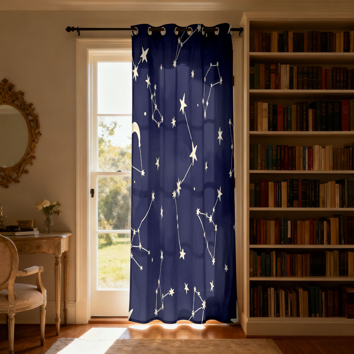 1 peça Cortina Decorativa Retr - Home Decor Curtain avaliação e preço