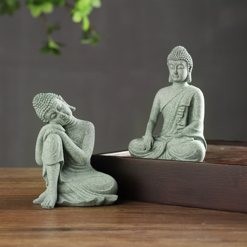 Buda jardim estátua decoração  - Home Decor Green avaliação e preço