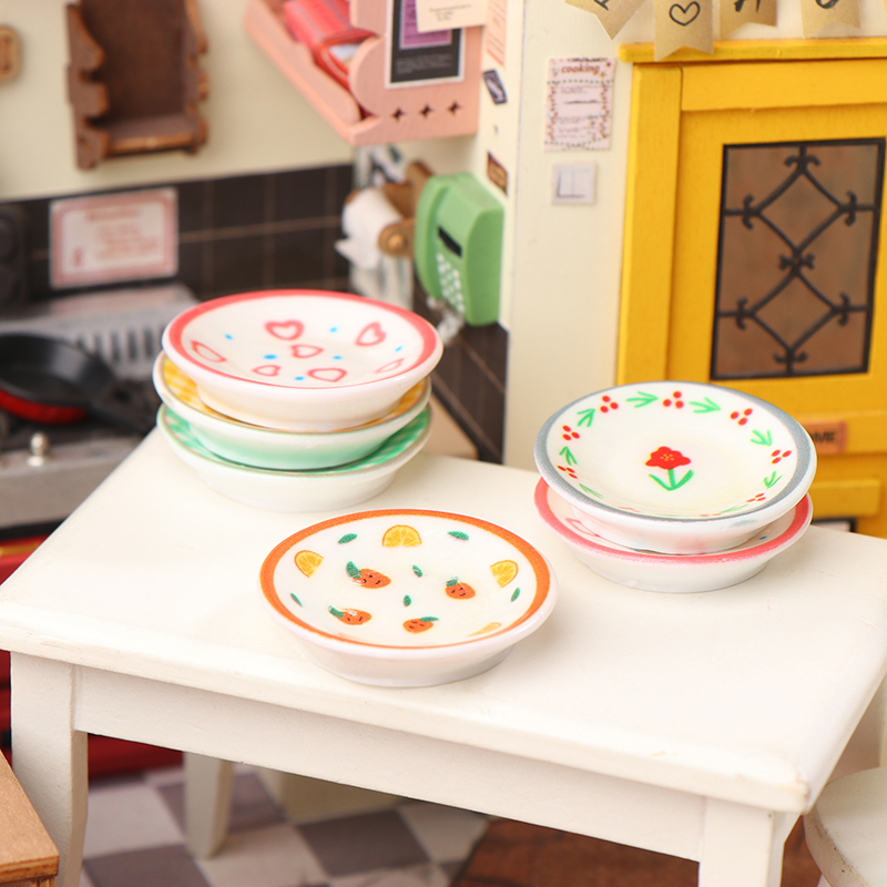 5 pçs 1/12 casa de bonecas min - Home Decor Kolkata avaliação e preço
