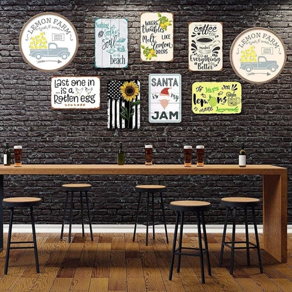 CIFBUY Arte de parede de alumí - Home Decor Cat avaliação e preço