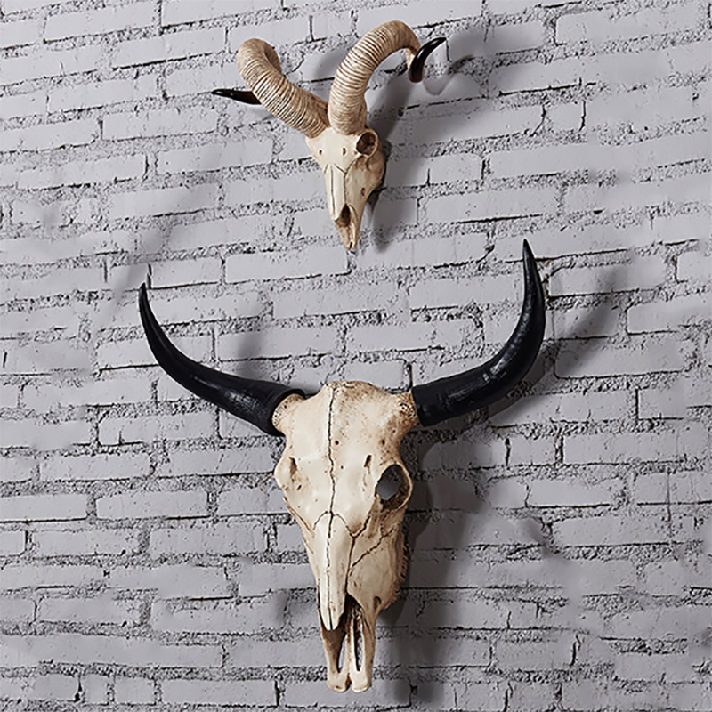 Crânio de vaca artificial ovel - Home Decor On Sale avaliação e preço