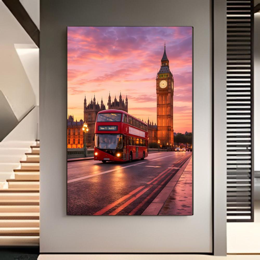 Pôster de Cenário de Viagem Lo - Home Decor London avaliação e preço