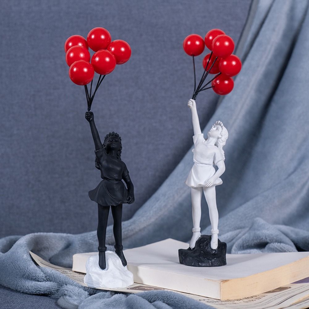 Resina Banksy Figurines para I - Home Decor On Sale avaliação e preço