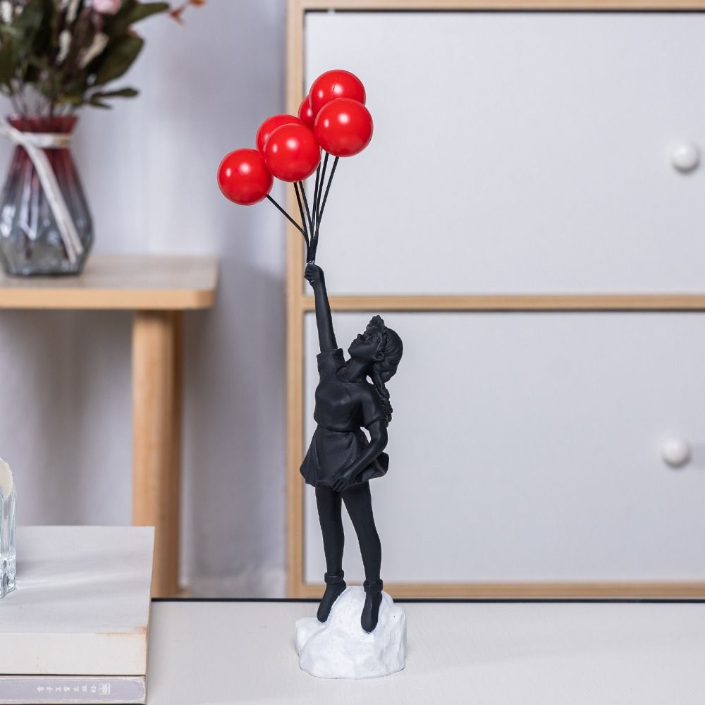 Resina Banksy Figurines para I - Home Decor On Sale avaliação e preço
