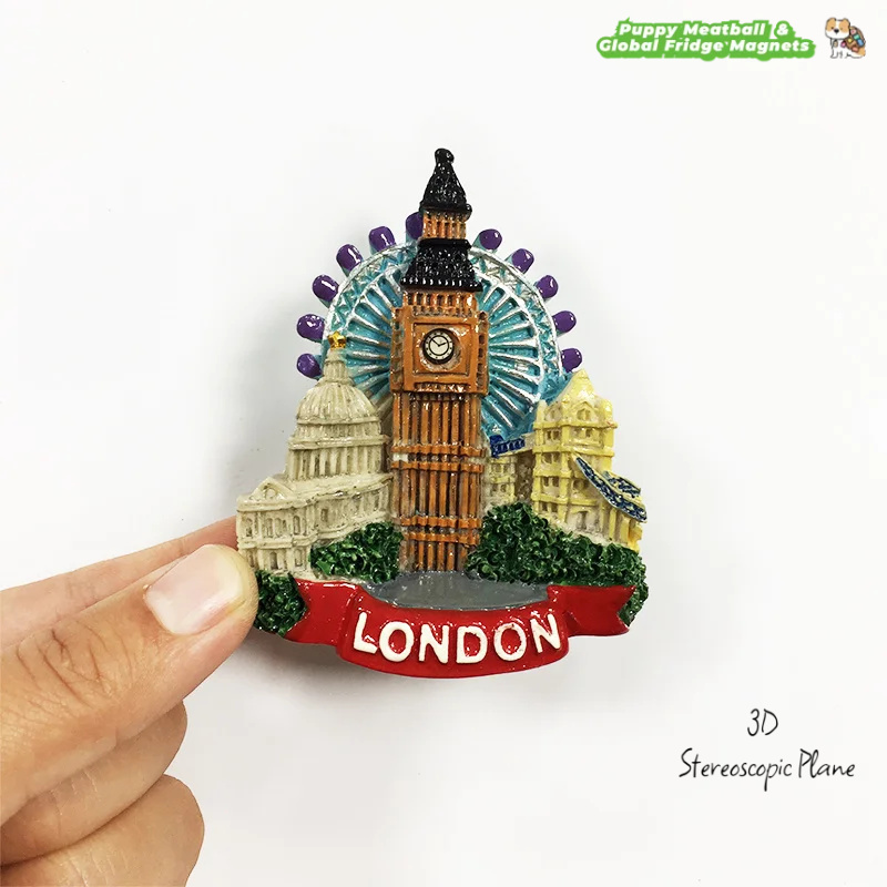 Big Ben London Eye Ímãs de gel - Home Decor London avaliação e preço