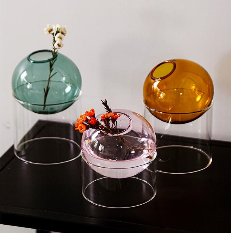 Mini vaso de flores redondo re - Terrarium Glass Bottle avaliação e preço