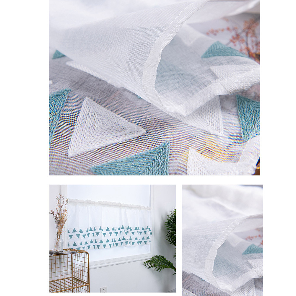 Cortina Curta Delicada para Ja - Home Decor Curtain avaliação e preço
