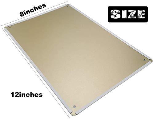 Placa de lata de metal HOUVSSE - Germany Home Decor avaliação e preço