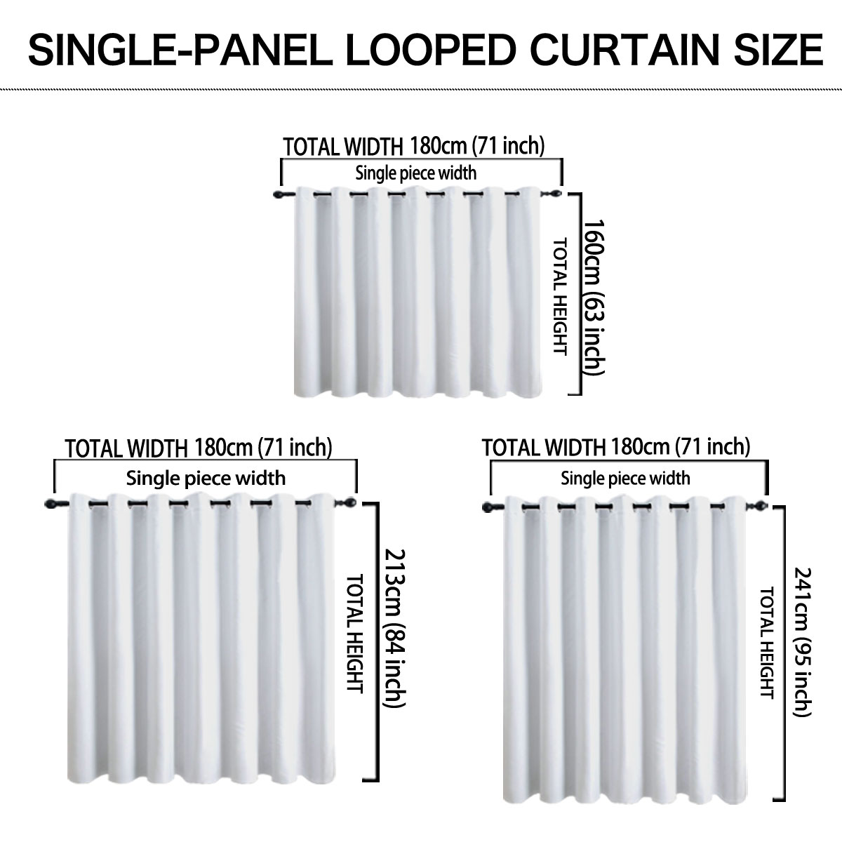 1 peça Cortina Decorativa com  - Home Decor Curtain avaliação e preço