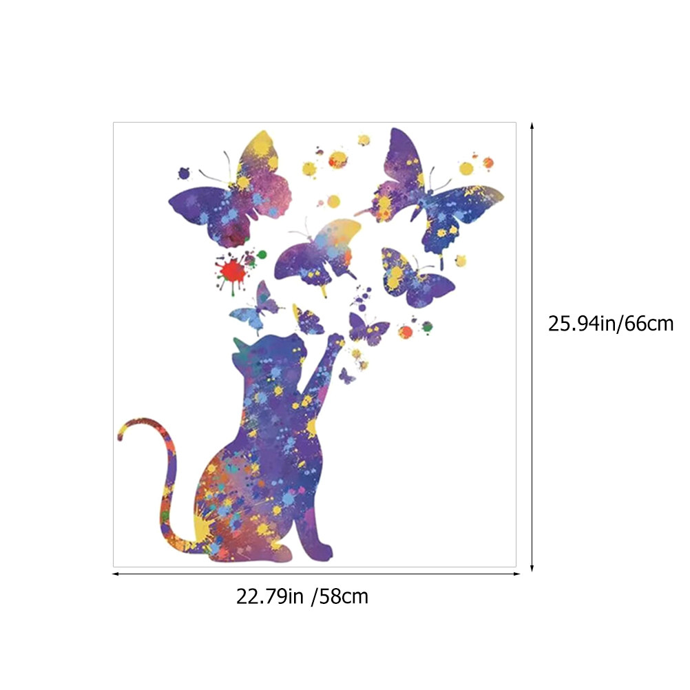 2 Folhas de Adesivos de Gato p - Home Decor Cat avaliação e preço