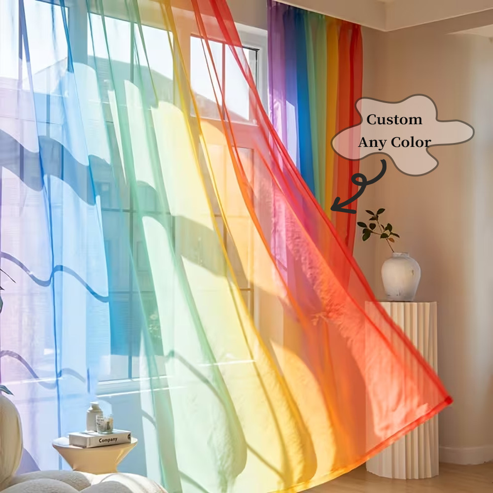 Cortinas Transparentes Planas  - Home Decor Curtain avaliação e preço