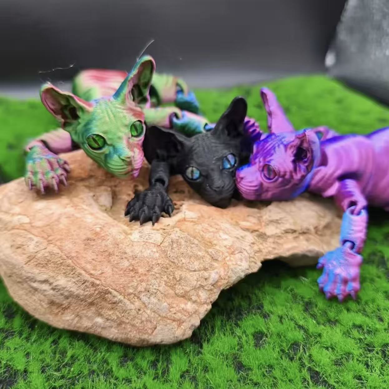 1 peça de estatueta de gato Sp - Home Decor Cat avaliação e preço