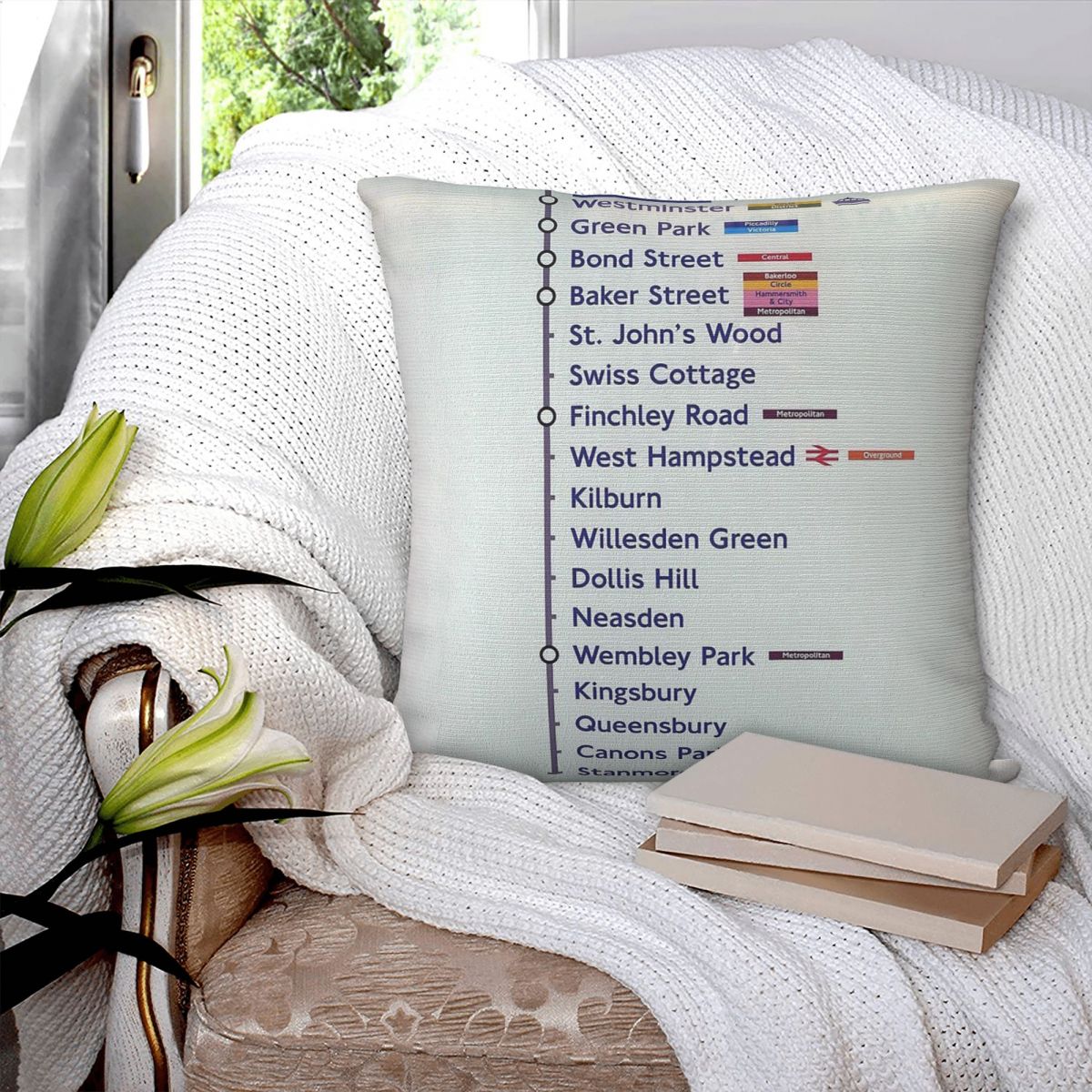 Capa de Almofada Decorativa Lo - Home Decor London avaliação e preço