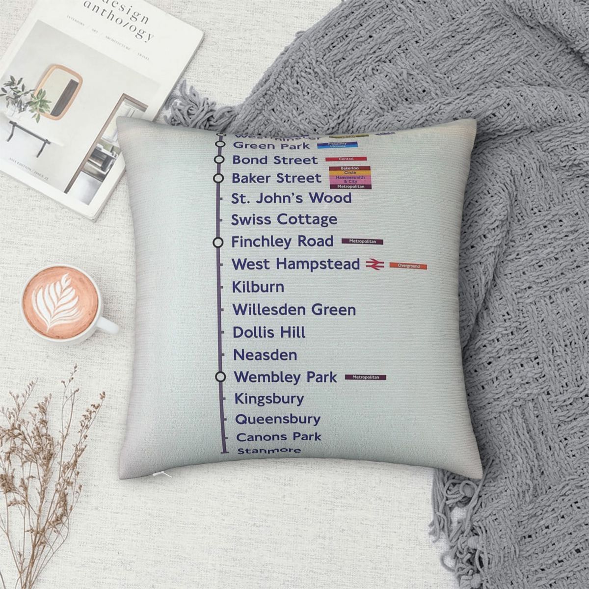 Capa de Almofada Decorativa Lo - Home Decor London avaliação e preço