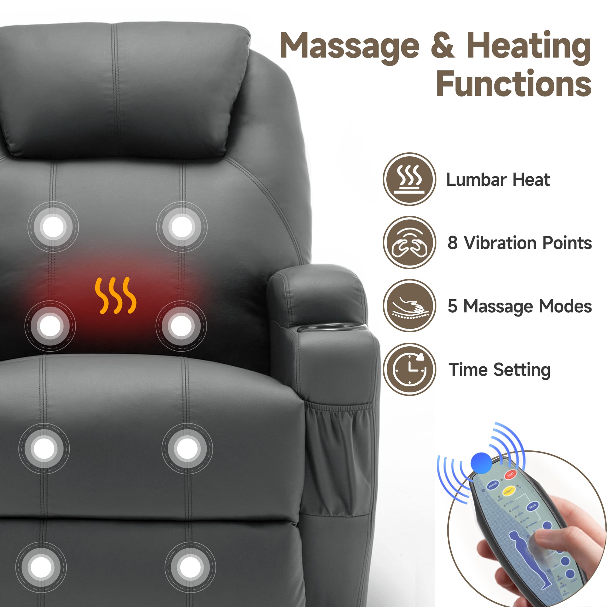 Cadeira Reclinável com Massage - Home Decor Sofa avaliação e preço