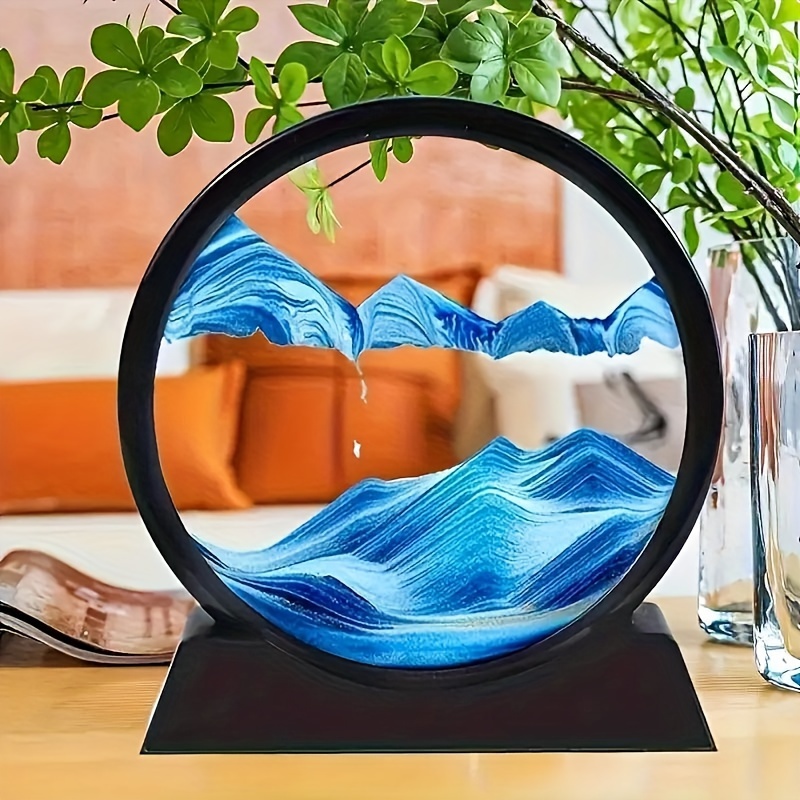 Ampulheta 3d de 12 polegadas,  - Sand Art Picture avaliação e preço