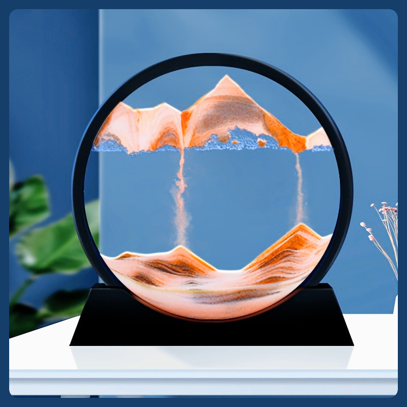 Ampulheta 3d de 12 polegadas,  - Sand Art Picture avaliação e preço