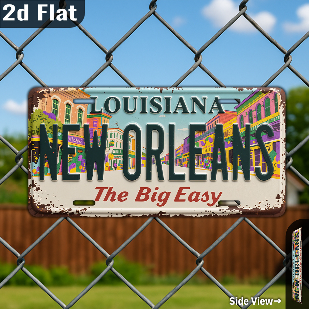 Sinal de arte de parede de met - Home Decor New Orleans avaliação e preço