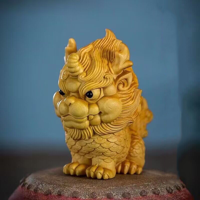 Estátua pequena de kirin auspi - Home Decor On Sale avaliação e preço