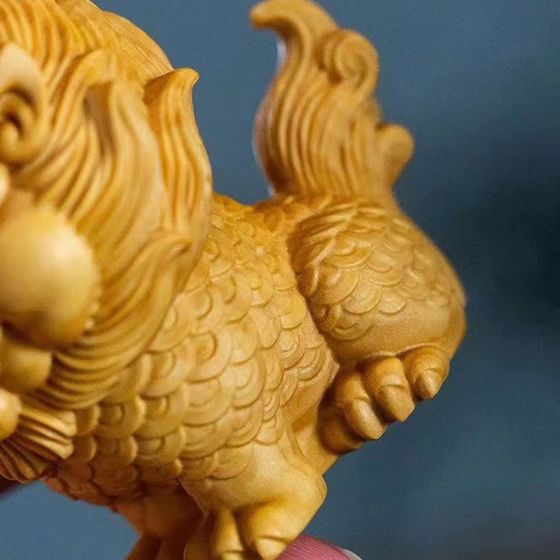 Estátua pequena de kirin auspi - Home Decor On Sale avaliação e preço