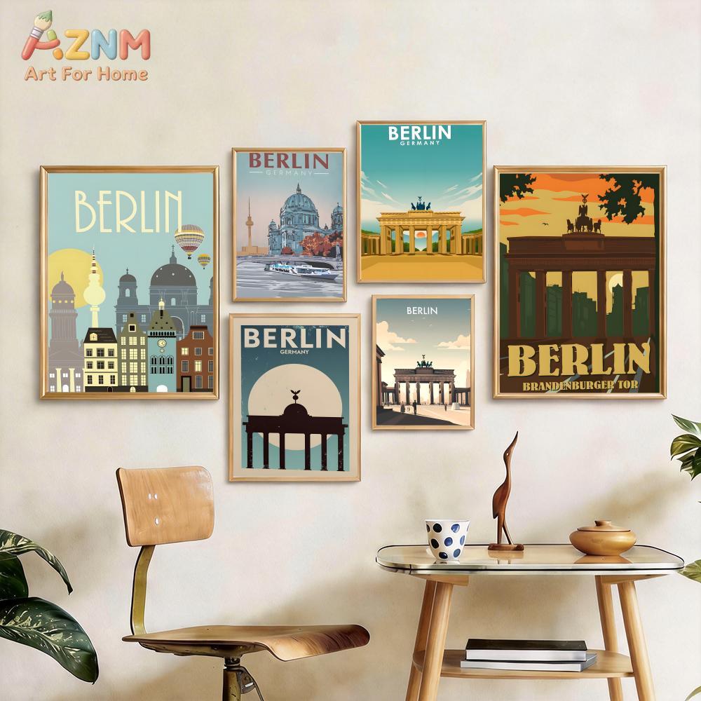 AZNM Berlin Alemanha Arte de p - Germany Home Decor avaliação e preço