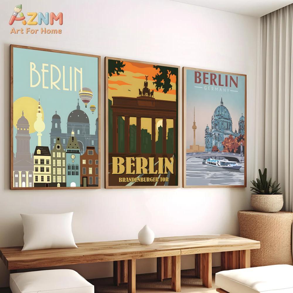 AZNM Berlin Alemanha Arte de p - Germany Home Decor avaliação e preço