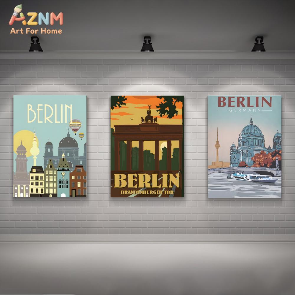 AZNM Berlin Alemanha Arte de p - Germany Home Decor avaliação e preço
