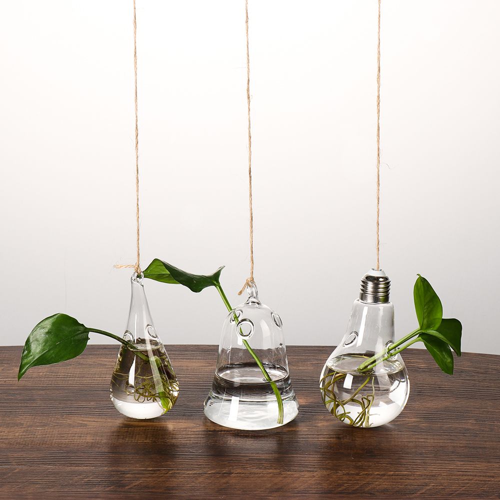 Criativo Pendurado Vaso De Vid - Terrarium Glass Bottle avaliação e preço