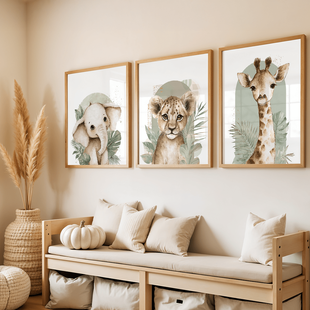 Conjunto de 3 peças: Pôsteres  - Home Decor Green avaliação e preço